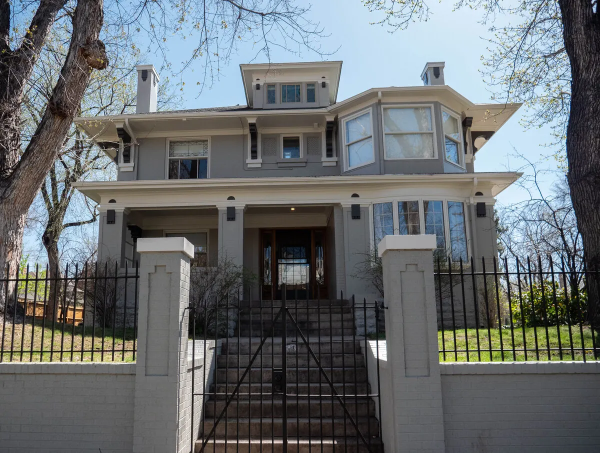 Exterior repaint of a Denver, CO home by Kind Home Painting